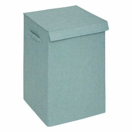 Skládací koš na prádlo 2 přihrádky do koupelny Colorama 74l světle modrý klasický 5five