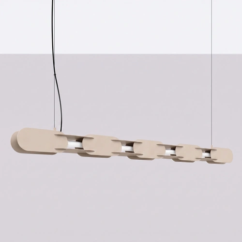 Závěsné svítidlo CHAIN 158 LED taupe moderní nad ostrůvek
