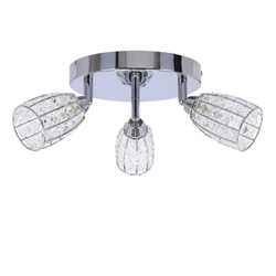 Stropní svítidlo Shiba stropní svítidlo chrom 3x15W G9 čirý difuzor