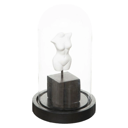 Dekorativní soška Afrodita ve skle glamour Atmosphera do obýváku nebo jako dárek 21 cm