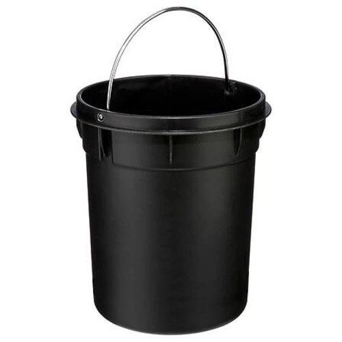 Koupelnový odpadkový koš Dubstin 3l černý kovový s pedálem moderní 5five