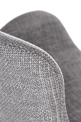 Čalouněná jídelní židle Louna Intesi šedá s područkami moderní