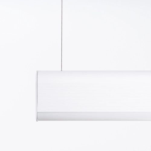 Závěsné svítidlo FARGE bílá LED nastavitelná nad jídelní stůl moderní 120 cm