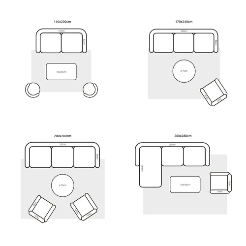 Venkovní moderní koberec La Vida 160x230 barevný geometrický na terasu balkon zahradu