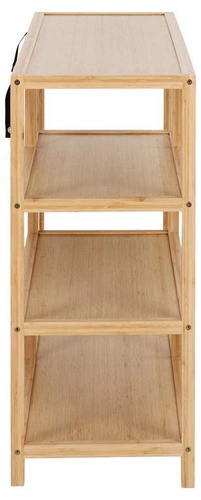 Bambusová knihovna Moso nízká Actona 114 cm do obýváku skandinávský styl přírodní