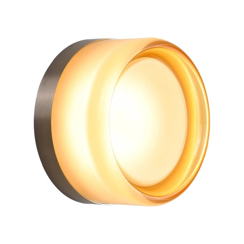 LED stropní svítidlo CANDY Step into Design kulaté jantarové moderní do obýváku 13,5 cm