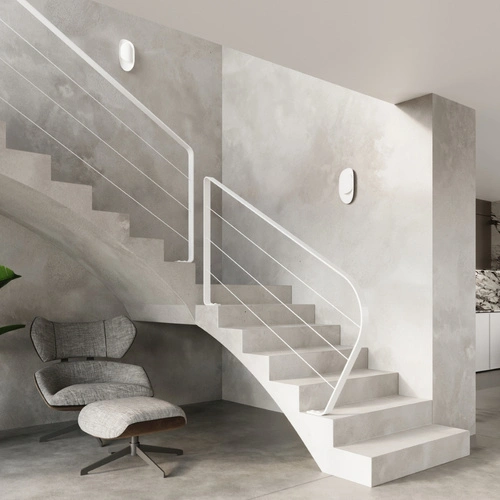 Nástěnné svítidlo Tear černé moderní kovové do obýváku, ložnice nebo nad zrcadlo Sollux