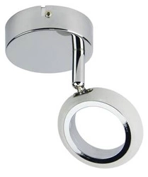 Nástěnné LED svítidlo Aurelion chrom moderní do ložnice a obýváku CANDELLUX LIGHTING