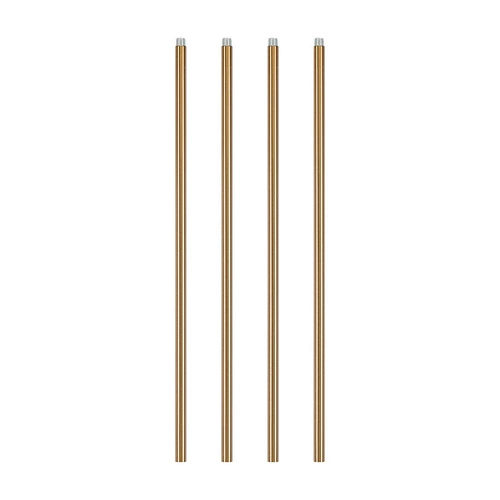 Moderní závěsné svítidlo COSMIC-8 zlaté 85 cm do obýváku a jídelny skleněné