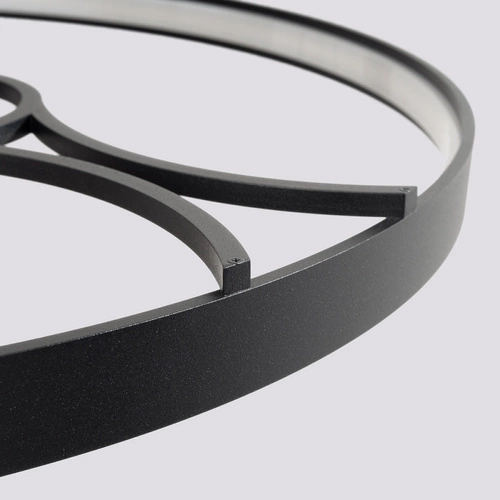 LED lustr RIO BIO 78 černý moderní do obýváku, jídelny a nad kuchyňský ostrůvek 78 cm