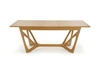Rozkládací jídelní stůl Fenom Intesi moderní medový dub 160-240 cm dřevěný