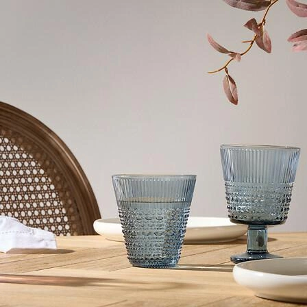 Sklenice Joa 270 ml modrá klasická na nápoje a drinky 5five simply smart