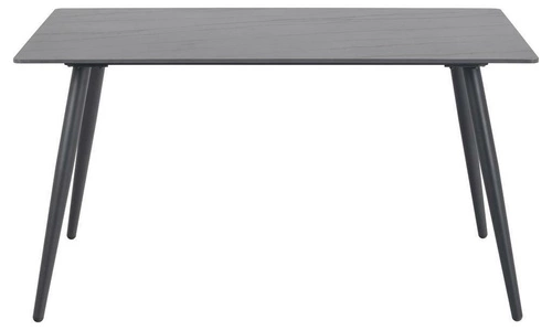 Jídelní stůl Wicklow 140x80 černý moderní s keramickou mramorovou deskou Actona