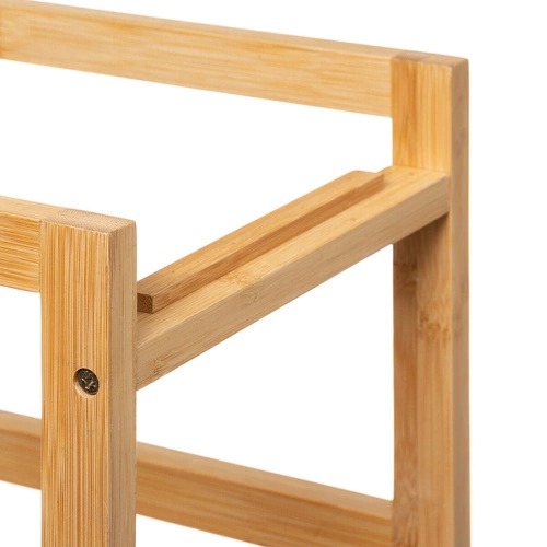 Blackwood prostorný dřevěný kuchyňský vozík na kolečkách s policemi moderní 83 cm