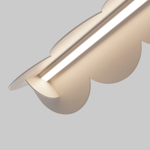 Závěsné LED svítidlo BISCUIT béžové moderní nastavitelné nad jídelní stůl Thoro