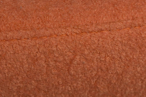 Otočný čalouněný taburet Jajo Soft inspirovaný Egg oranžový do obýváku D2.DESIGN