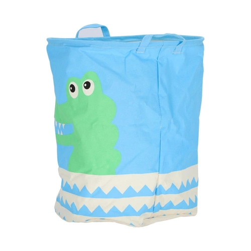 Skládací taška na hračky modrá