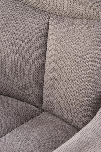 Otočná židle Bolenge Intesi šedá čalouněná s područkami do kanceláře a jídelny