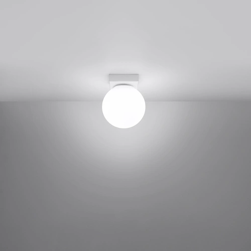 Stropní svítidlo YOLI 1 bílé moderní kovové do obývacího pokoje a ložnice SOLLUX LIGHTING