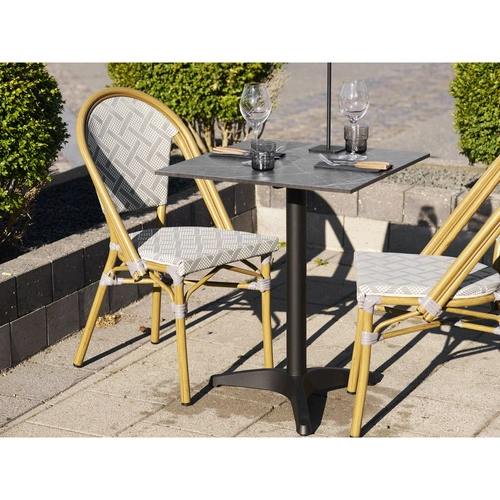 Bistro stůl House Nordic šedý mramor 60x60 moderní do jídelny