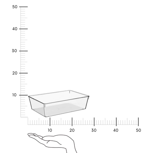 Průhledná krabička na skladování Galia