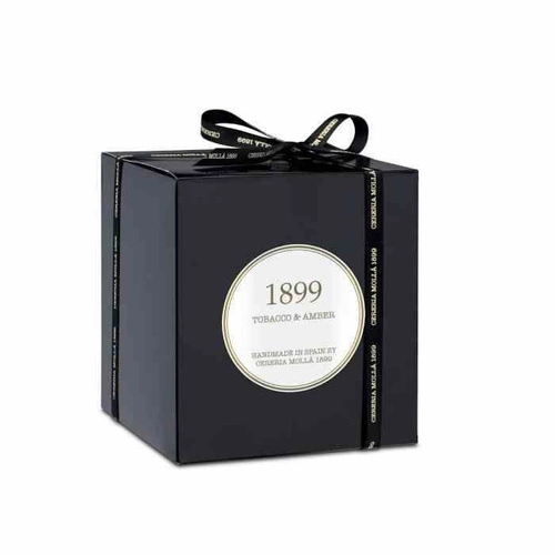 Cereria Molla Gold Edition vonná sójová svíčka XL do obýváku bílo-zlatá 600g