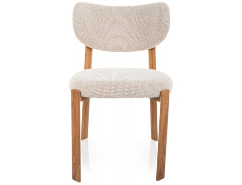 Židle Norin béžová čalouněná skandinávská do jídelny Intesi