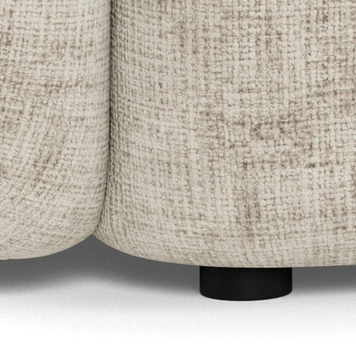 Pohovka 2,5místná Lodi béžová moderní čalouněná do obývacího pokoje