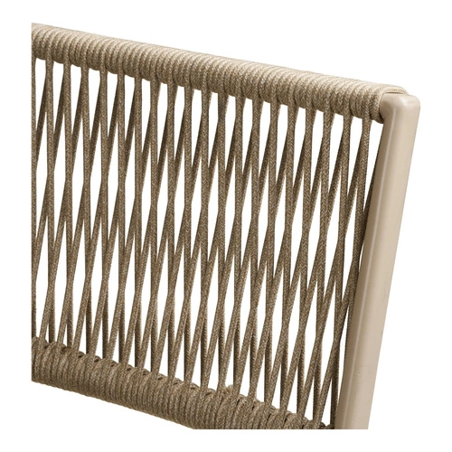 Zahradní bistro set Arcas taupe kovový na terasu 2 židle a stůl