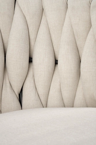 Jídelní sametová židle Wendy čalouněná glamour na černých nohách Intesi