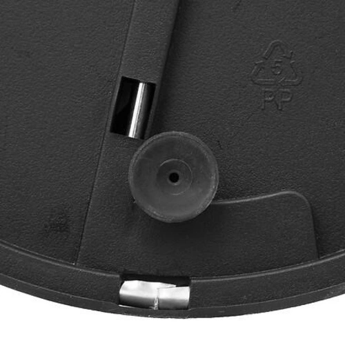 Kuchyňský odpadkový koš Bam 30l bílý s bambusovým víkem a pedálem moderní 5five