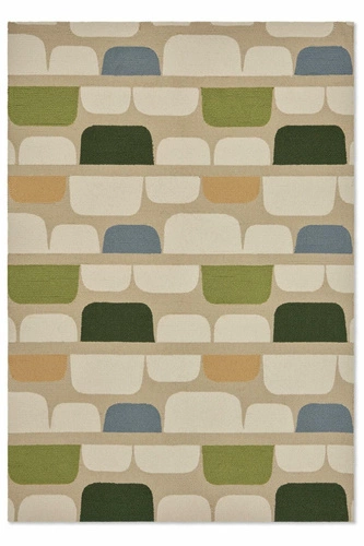 Venkovní moderní koberec Kivi Multi Citrus 250x350 cm na terasu a zahradu snadno čistitelný