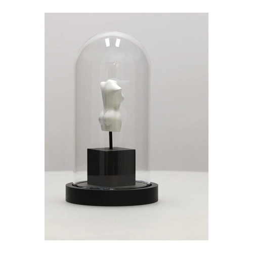 Dekorativní soška Afrodita ve skle glamour Atmosphera do obýváku nebo jako dárek 21 cm