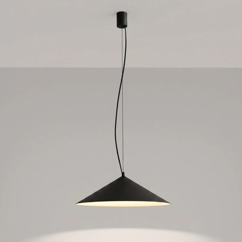 Závěsné svítidlo FINT černé LED do obývacího pokoje nastavitelné moderní