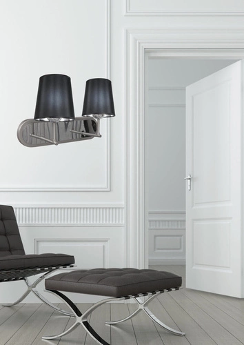 Nástěnné svítidlo Milonga 2x60W E27 satin