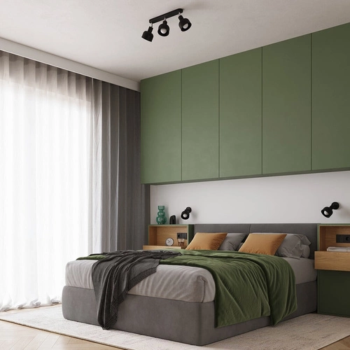 Nástěnná lampa ELBA černá kovová loftová do obýváku a ložnice SOLLUX LIGHTING