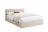 Čalouněná postel Lexington 120x200 béžová s úložným prostorem do ložnice