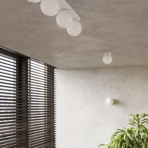 Nástěnné svítidlo YOLI 1 bílé moderní do obýváku a ložnice sklo SOLLUX LIGHTING