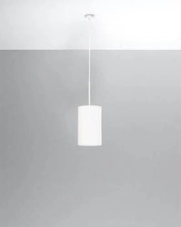 Moderní bílý lustr Otto závěsné svítidlo do obýváku a jídelny 15 cm