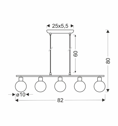 Závěsné svítidlo Oden moderní bílé skleněné do obýváku a ložnice CANDELLUX