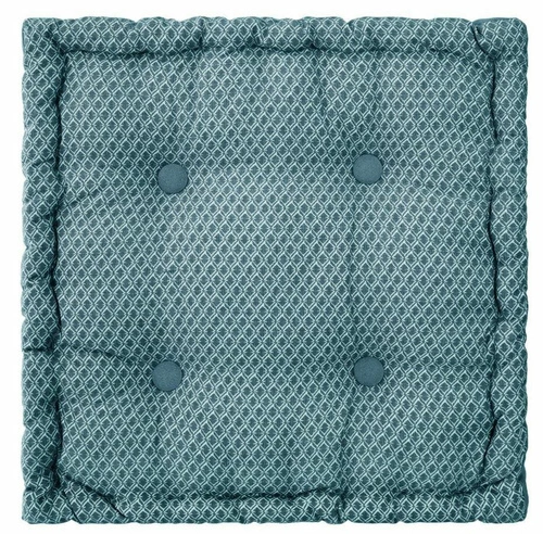 Polštář na židli Shipy Atmosphera prošívaný 40x40 modrý do zahrady a jídelny