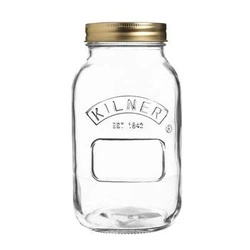 Zavařovací sklenice 1 l, Preserve Jars KILNER