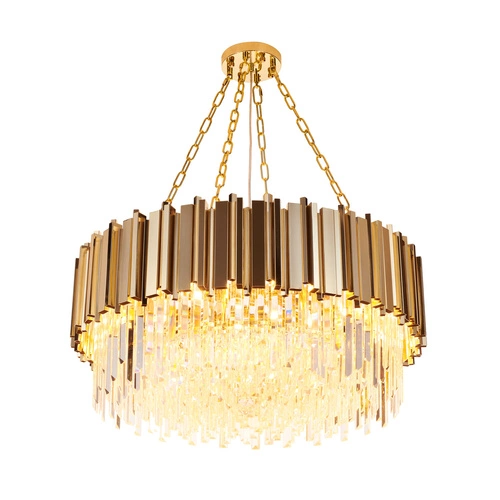 Závěsné svítidlo REA zlaté 80 cm moderní, nastavitelné do obýváku a nad stůl