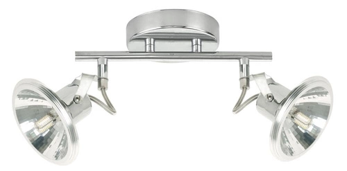 Moderní stropní LED svítidlo Moon chrom nastavitelné do obývacího pokoje a ložnice CANDELLUX