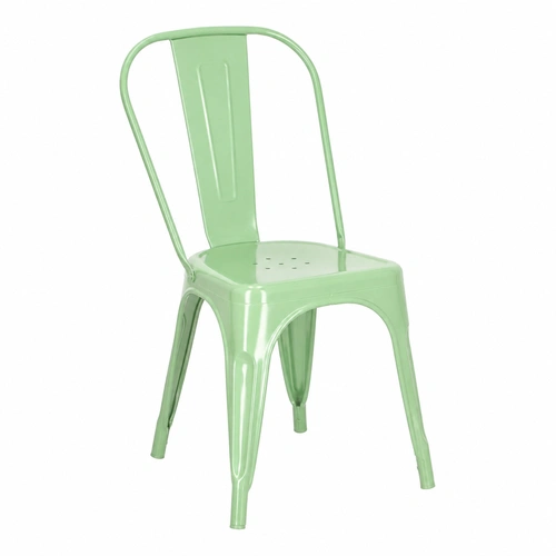 Kovová židle Paris retro do jídelny nebo kuchyně, stohovatelná, na míru barva D2.DESIGN