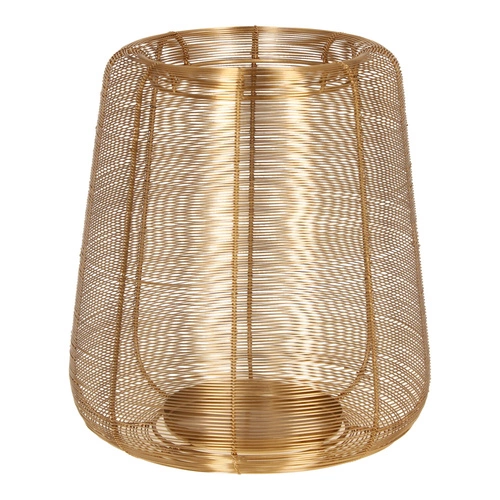 lucerna Boucle zlatá 35 cm