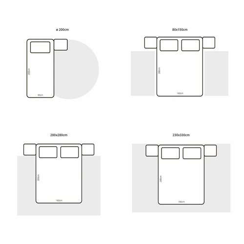 Venkovní moderní koberec La Vida 200x280 cm barevný geometrický na terasu a balkon