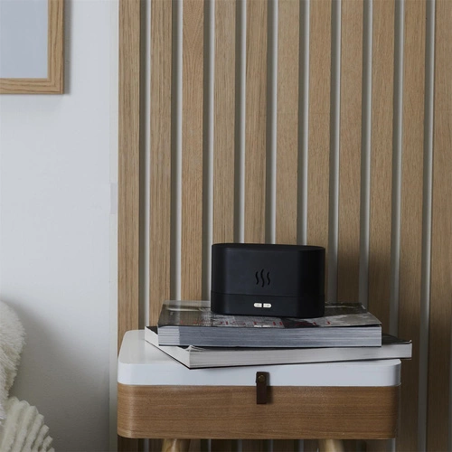 Elektrický aroma difuzér LED Intesi černý úsporný pro domácnost