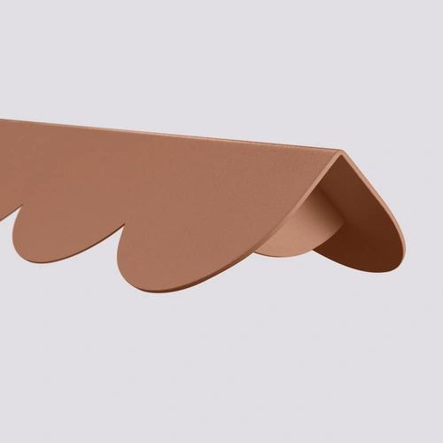 Závěsné LED svítidlo BISCUIT mocca moderní nad jídelní stůl do obýváku