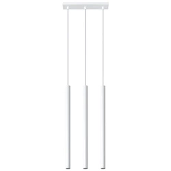 Závěsné svítidlo Pastelo 3 bílé moderní nad stůl a kuchyňský ostrůvek do kuchyně a jídelny